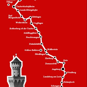 дорога от Майнца до Альп